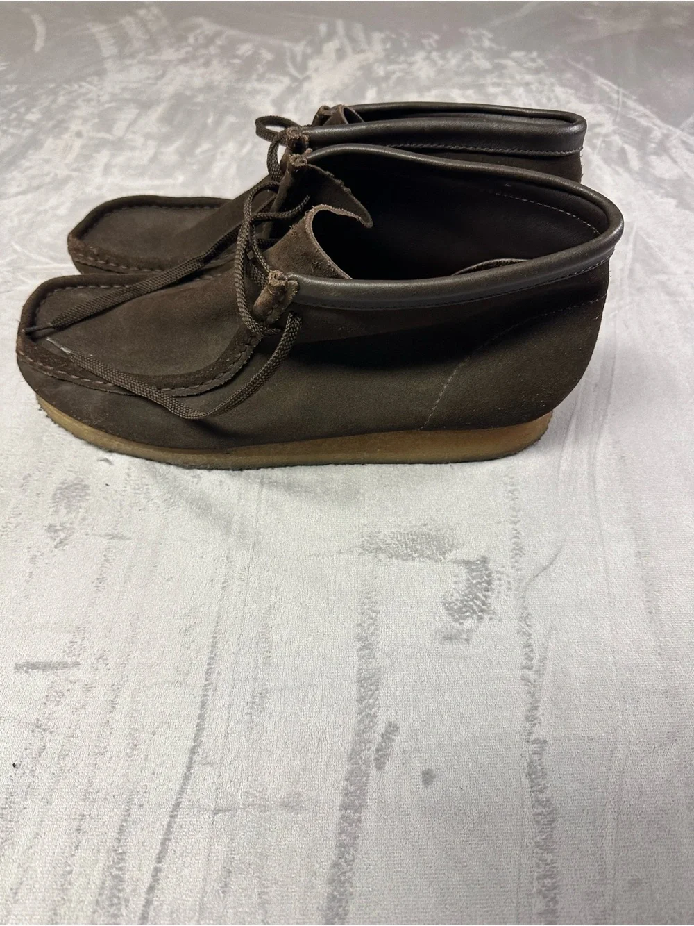 Clarks Men's Dark Brown Suede Chukka Boots